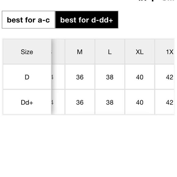 NWT Athleta Double Up Bra. Dusk/Gossamer. Small  D-DD - Picture 6 of 9